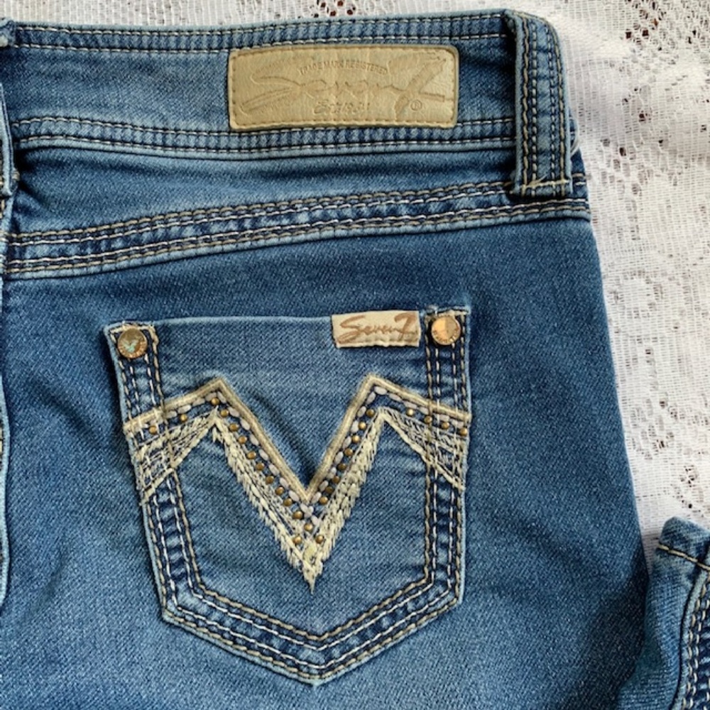 Seven 7 Ankle Skinny Jeans Size 4